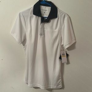 Spyder GT men’s duel polo white medium new with tags